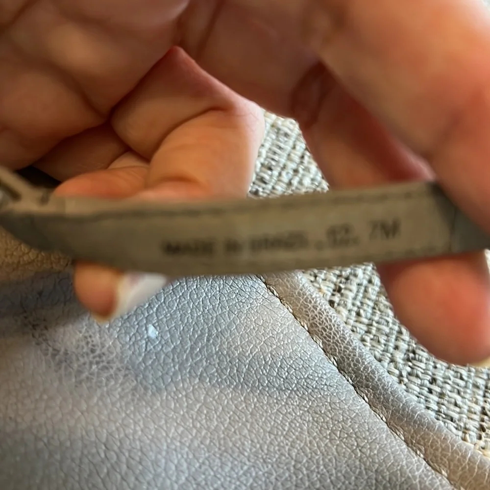 Tory Burch wedge sandals gray size 7 - Picture 9 of 9